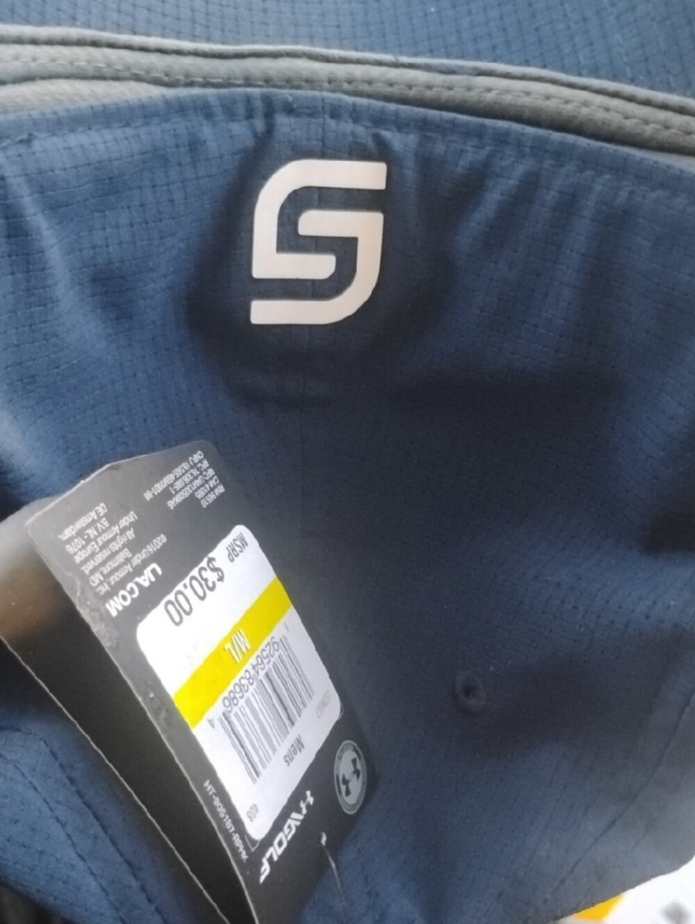 Nwts Under Armour Golf Navy Blue Performance Logo Cap - Picture 6 of 8